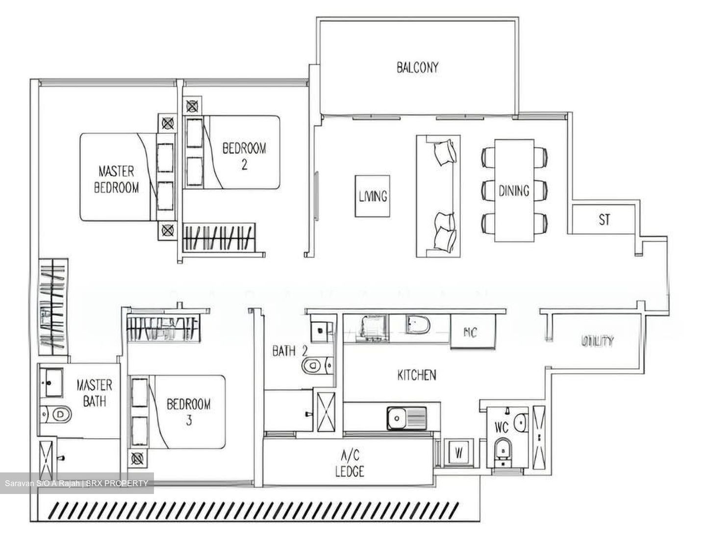 Twin Fountains (D25), Condominium #532199221